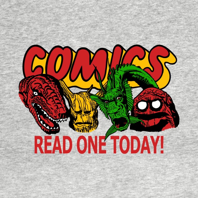 Comics Read One Today (Kirby Monsters Edit.) by dumb stuff, fun stuff